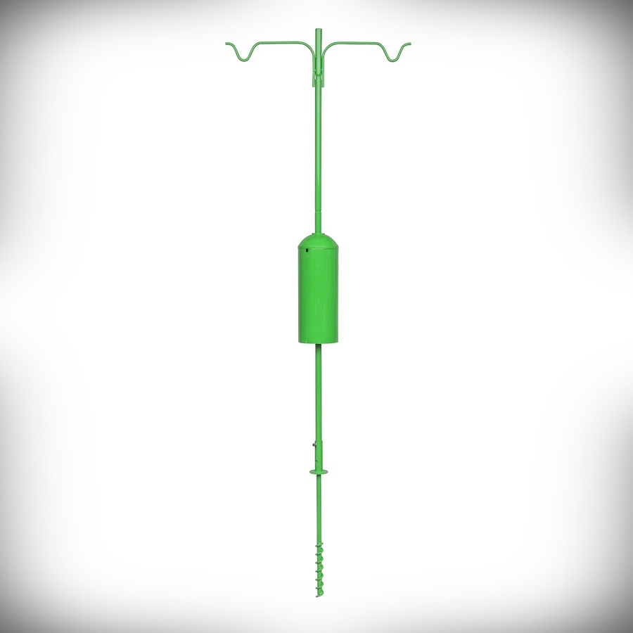 Complete Pole Package with 2 Arms & Baffle Green